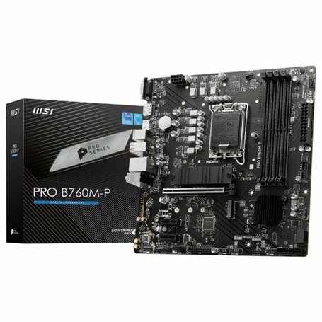 Carte Mère MSI PRO B760M-P DDR4 LGA 1700 Intel B760 Intel 179,99 €