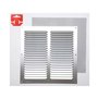 Grille Fepre Moustiquaire Aluminium Chrome (25 x 25 cm) 15,99 €