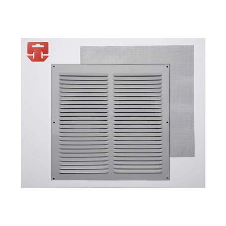 Grille Fepre Moustiquaire Aluminium Chrome (30 x 30 cm) 16,99 €