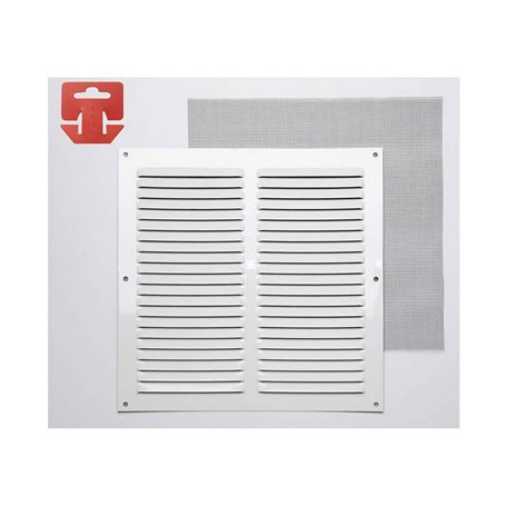 Grille Fepre Moustiquaire Laqué Aluminium Blanc (25 x 25 cm) 16,99 €