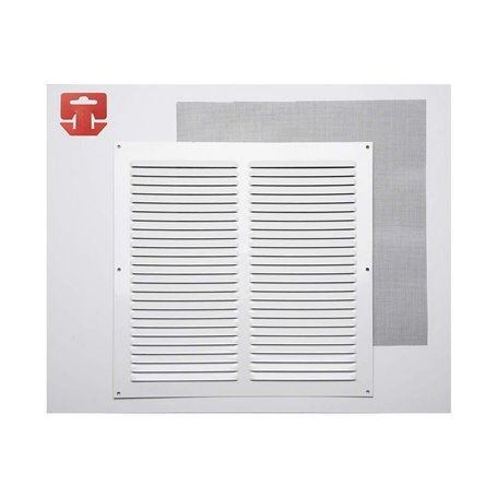 Grille Fepre Moustiquaire Laqué Aluminium Blanc (30 x 30 cm) 17,99 €