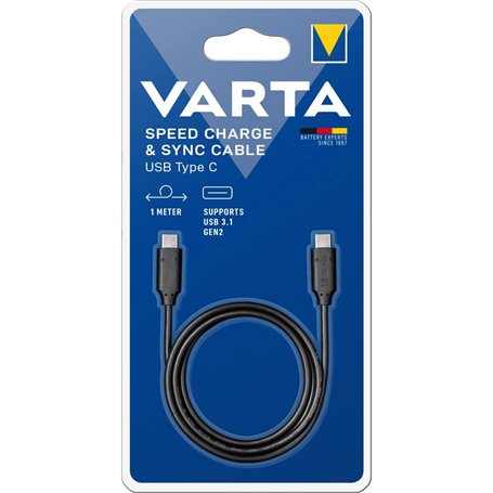 Câble USB-C vers USB-C Varta 57947 1 m 31,99 €