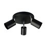 Plafonnier EDM Noir GU10 50 W (Ø 20 x 9 x 14,6 cm) 58,99 €
