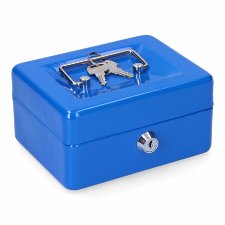 Boîte sécurité Micel CFC09 M13391 15,2 x 11,8 x 8 cm Bleu Acier 28,99 €