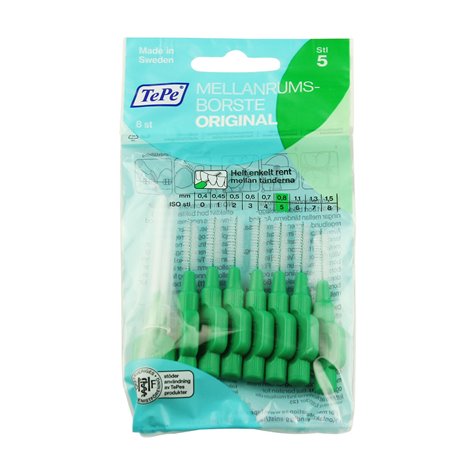 brosses interdentaires Tepe Vert (8 Unités) 16,99 €