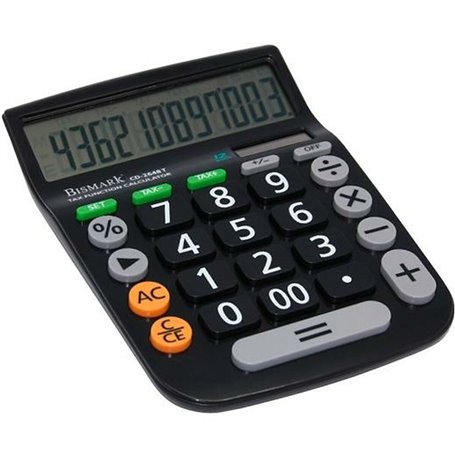 Calculatrice Bismark CD-2648T Noir 38,99 €