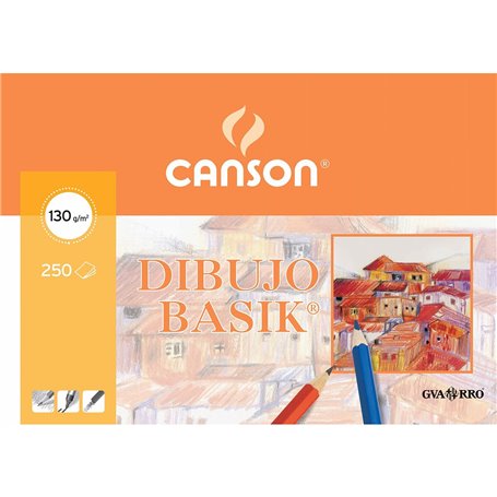 Papier à dessin Canson Basik 250 Volets Blanc (32,5 x 46 cm) 109,99 €