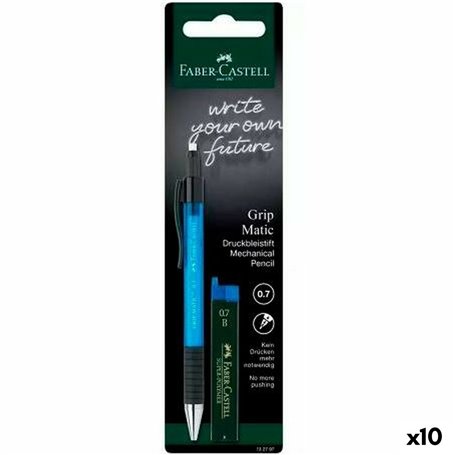 Portemines Faber-Castell Grip Matic Bleu 0,7 mm (10 Unités) 39,99 €