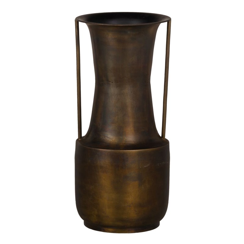 Vase Doré Métal 20 x 20 x 44 cm