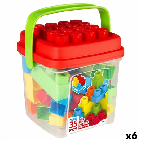 Set de construction Color Block Basic Seau 35 Pièces (6 Unités) 159,99 €