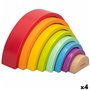 Puzzle enfant en bois Woomax Arc-en-ciel 8 Pièces 4 Unités 98,99 €