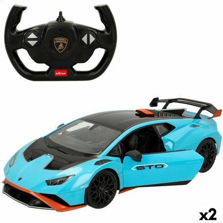 Voiture Télécommandée Lamborghini Huracán STO Bleu 1:14 (2 Unités) 149,99 €
