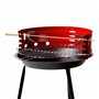 Barbecue Portable Aktive Rouge 37,5 x 70 x 38,5 cm Bois Fer 229,99 €