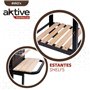 Roues de barbecue au charbon de bois Aktive Noir 100,5 x 88,5 x 40 cm 179,99 €