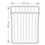 Air bed Intex 127 x 24 x 193 cm (3 Unités) 119,99 €