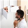 Miroir de Salle de Bain avec Lumière LED et Vision à 360° SelfKut Innova 48,99 €