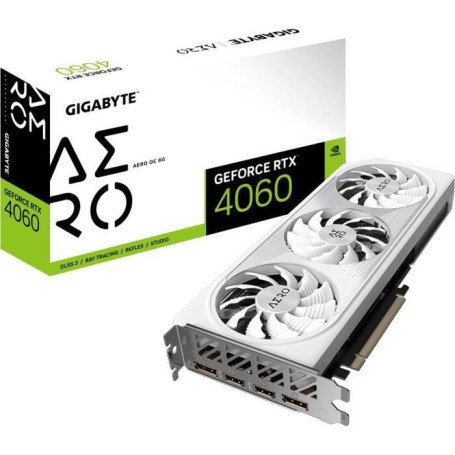 GIGABYTE - Carte Graphique - AORUS GeForce RTX 4060 OC 8G 419,99 €