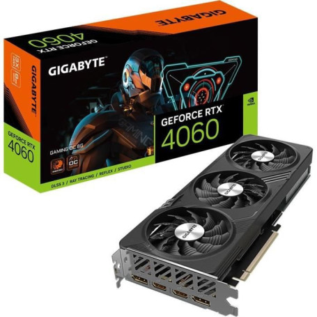 GIGABYTE - Carte Graphique - GeForce RTX 4060 GAMING OC 8G 419,99 €