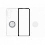 Coque SAMSUNG Z Fold5 transparente avec support amovible - Transparent