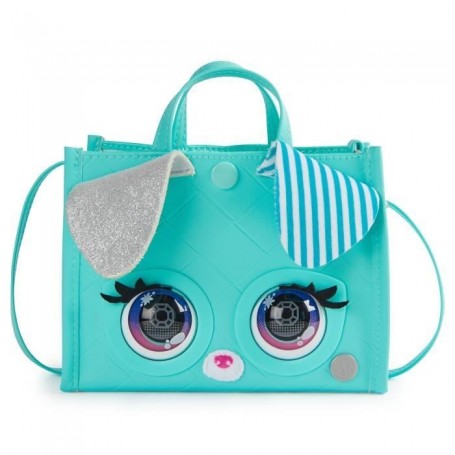 Sac à Bandoulière Spin Master Purse Pets Bleu clair Multicouleur Multi
