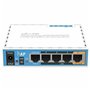 Point d'Accès Mikrotik hAP AP hAP 802.11b/g/n 2x2 5xLAN Blanc