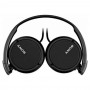 Casque Écouteur Pliable Sony MDRZX110B.AE Noir