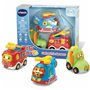 Lot de 3 Voitures Vtech Tut Tut Bolides Multicouleur