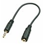 Adaptateur jack femelle ou mâle 3.5mm LINDY 35699