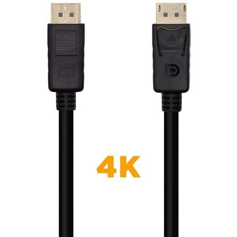 Aisens A124-0388 câble DisplayPort 10 m Noir