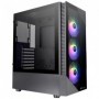 Boîtier ATX semi-tour THERMALTAKE View 200 TG ARGB Noir