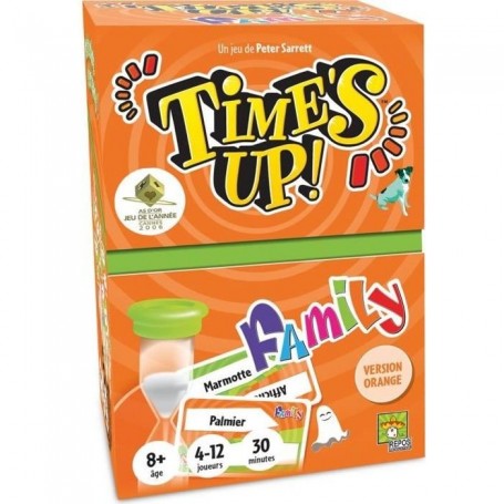 Jeu de questions-réponses Asmodee Time's Up Family - Orange Version (FR)