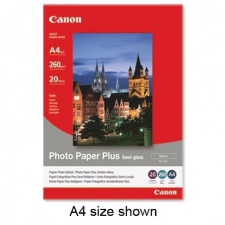 Canon Papier photo semi-brillant extra SG-201 4 × 6 po (10 × 15 cm)- 50 feuilles