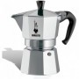 Cafetière Italienne Bialetti Moka Express Argenté Aluminium Métal 60 ml 1 Tasse