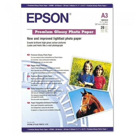 Epson Pap Photo Premium Glacé A3 (20f./255g)