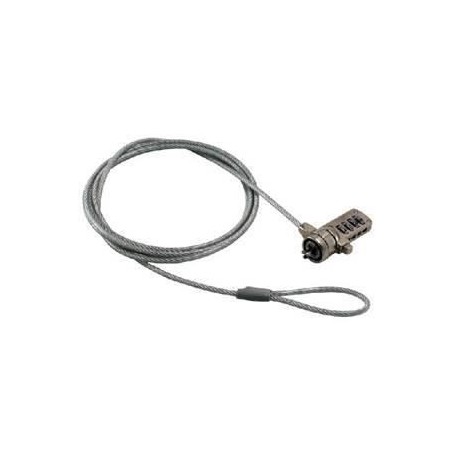 MCL Antivol type câble à encoche système à code 4 DIGITS - 1,80m