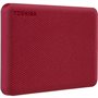 Disque dur externe - TOSHIBA - Canvio Advance - 2 To - Rouge