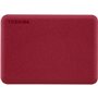 Disque dur externe - TOSHIBA - Canvio Advance - 2 To - Rouge