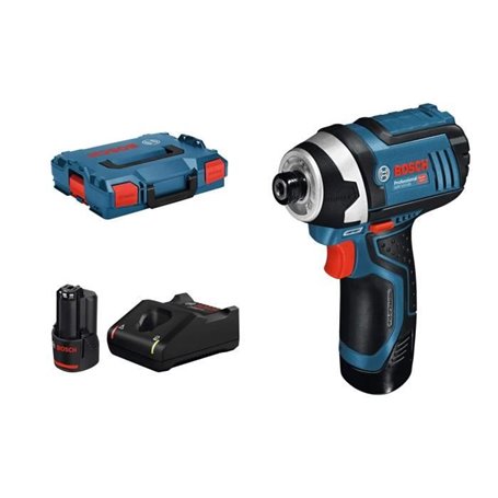 Visseuse a chocs Bosch Professional GDR 12V-105 + 2 batteries 2.0Ah +