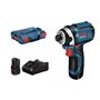 Visseuse a chocs Bosch Professional GDR 12V-105 + 2 batteries 2.0Ah +