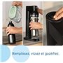 Bouteille BRITA pour sodaTRIO - acier inoxydable - 0.65L - noire