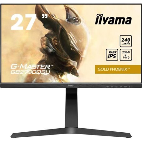 Ecran PC Gamer - IIYAMA G-Master Gold Phenix GB2790QSU-B1 - 27 WQHD -