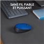 LOGITECH - Souris sans fil ambidextre M171 - Bleu