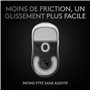 Souris Gaming - sans fil - LOGITECH G - PRO X SUPERLIGHT - Blanc