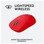 Souris Gamer droitier - Sans fil - LOGITECH G - Pro X Superlight - Rou