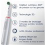 Brosse a dents électrique ORAL-B Pro 3 - 3 brossettes incluses - blanc