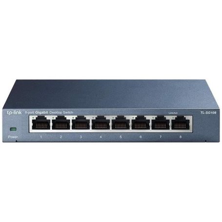 TP-Link Switch de bureau 8 ports Gigabit 10/100/1000 Mbps TL-SG108 idé