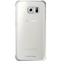 Coque rigide Samsung transparente et argentée pour Samsung Galaxy S6 E