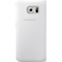Etui à rabat Samsung EF-WG925PW blanc pour Galaxy S6 Edge G925