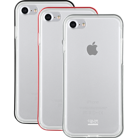 Lot de 3 bumpers Colorblock pour iPhone SE (2020)/8/7/6S/6