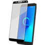 Protège-écran en verre trempé au contour noir pour Alcatel 3X 5058